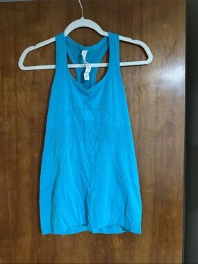 Bright Aqua Racerback Tank Top - Women